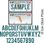 Florida Drivers License Font